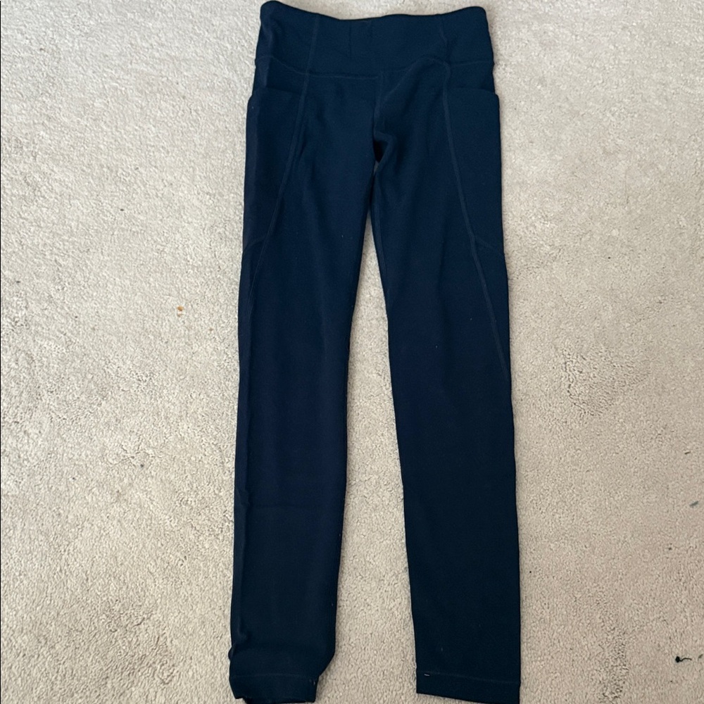 Athleta Kids Navy Leggings
